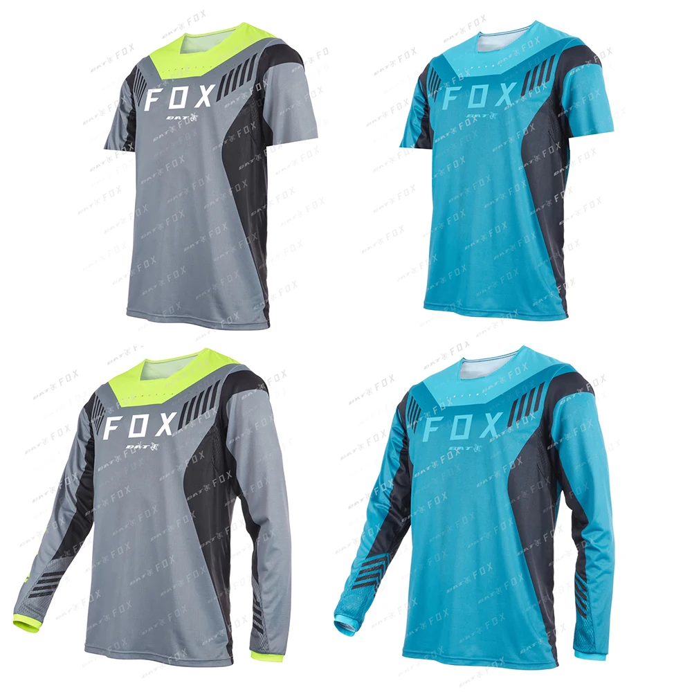 

Men's Downhill Jersey Mountain Bike Jersey Motocross Jersey Motorcycle T-Shirt BATFOX MTB Clothing