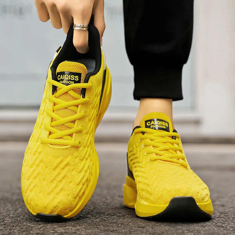 Sepatu Lari Pria Mewah yang Bernapas, Sepatu Kasual, Sepatu Loafer Fashion, Sepatu Tenis untuk Pria