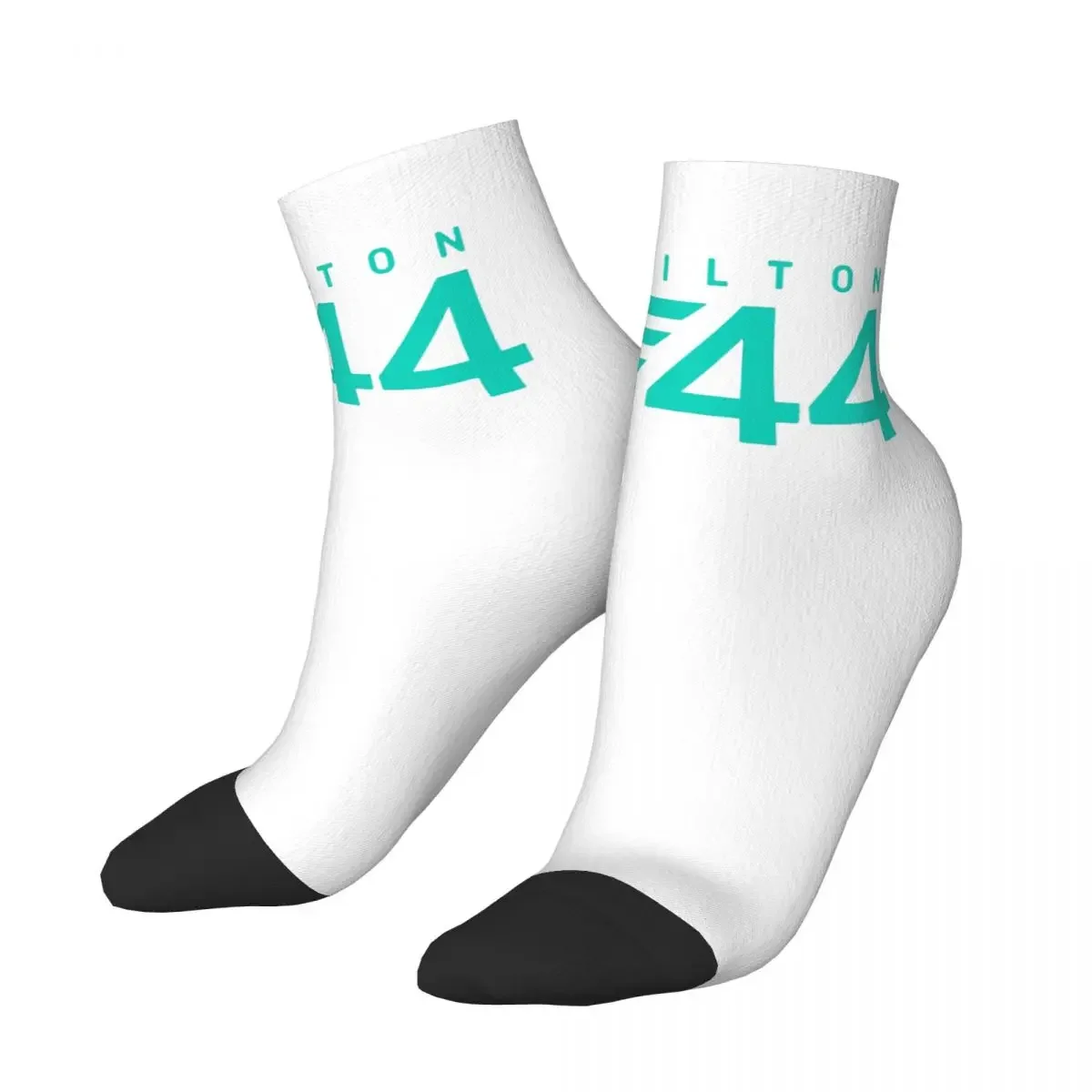 Lewis Hamilton 44 - F1 Socks Harajuku Super Soft Stockings All Season Socks Accessories for Man's Woman's Birthday Present