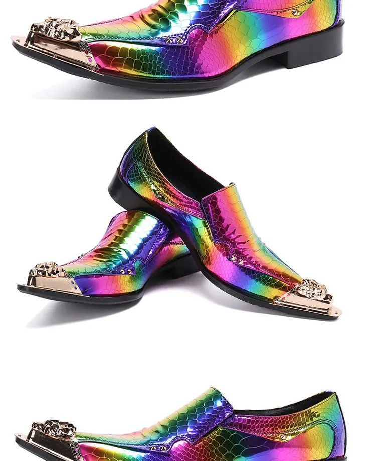 Handgefertigte Herren-Oxfords aus echtem Leder, luxuriöser italienischer Stil, formelle Business-Schuhe, flache Anzugschuhe für Hochzeiten, Bankette und Abendveranstaltungen. – Detail 18