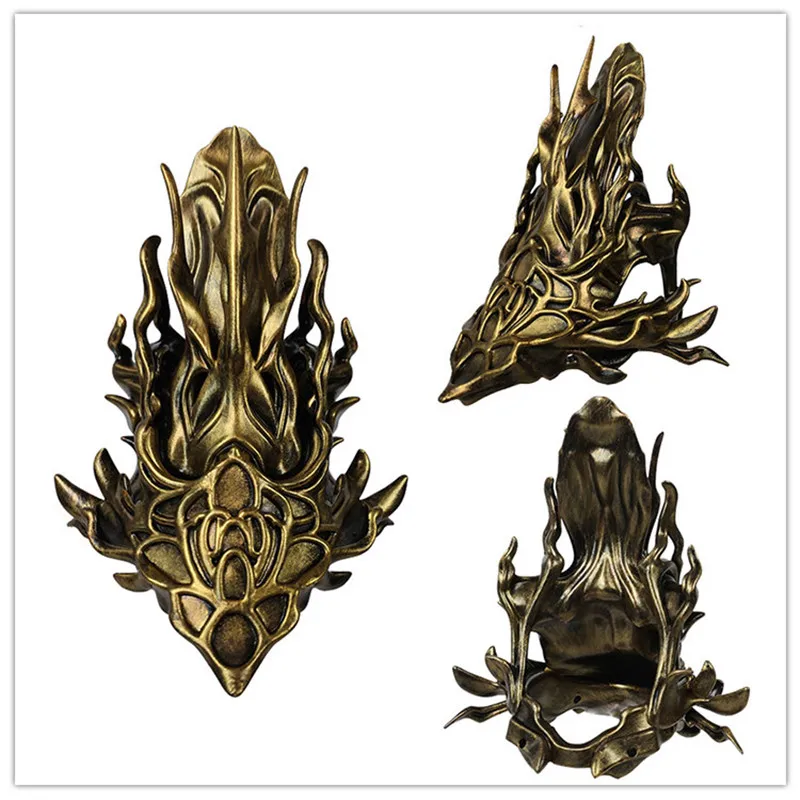 couronne-de-cheveux-en-resine-xianxia-ninja-warrior-couronne-de-chignon-ancienne-accessoire-de-photographie-pour-l'epeeur-hanfu-faveurs-de-festival-et-de-carnaval