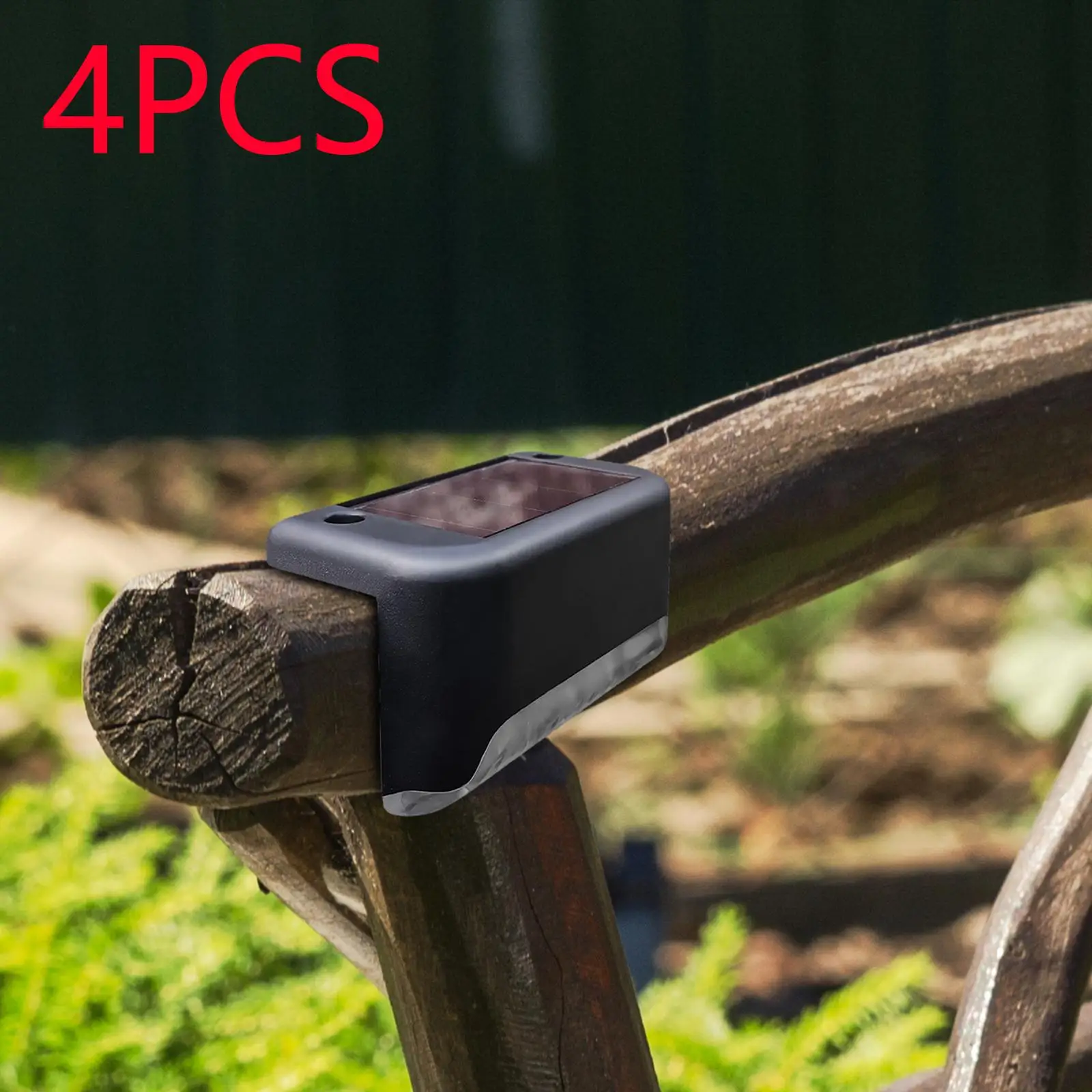 4 piezas LED luces de cubierta luces de cubierta IP55 impermeable LED Solar