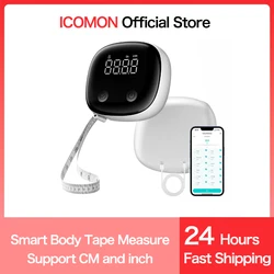 Smart Body Tape Measure 2024 New Body Chest Waist Hip Arm Leg Soft Tape Measure CM Inch Double Scale Measuring Tapes with App