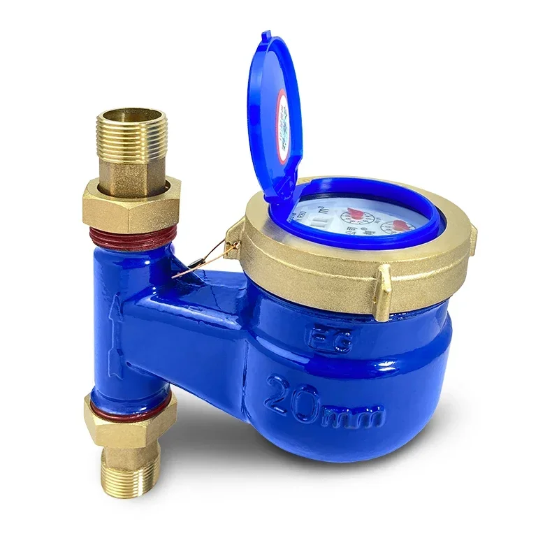 Water meter household and commercial engineering water machinery national standard rotor type 6 minutes 4 minutes 1 inch