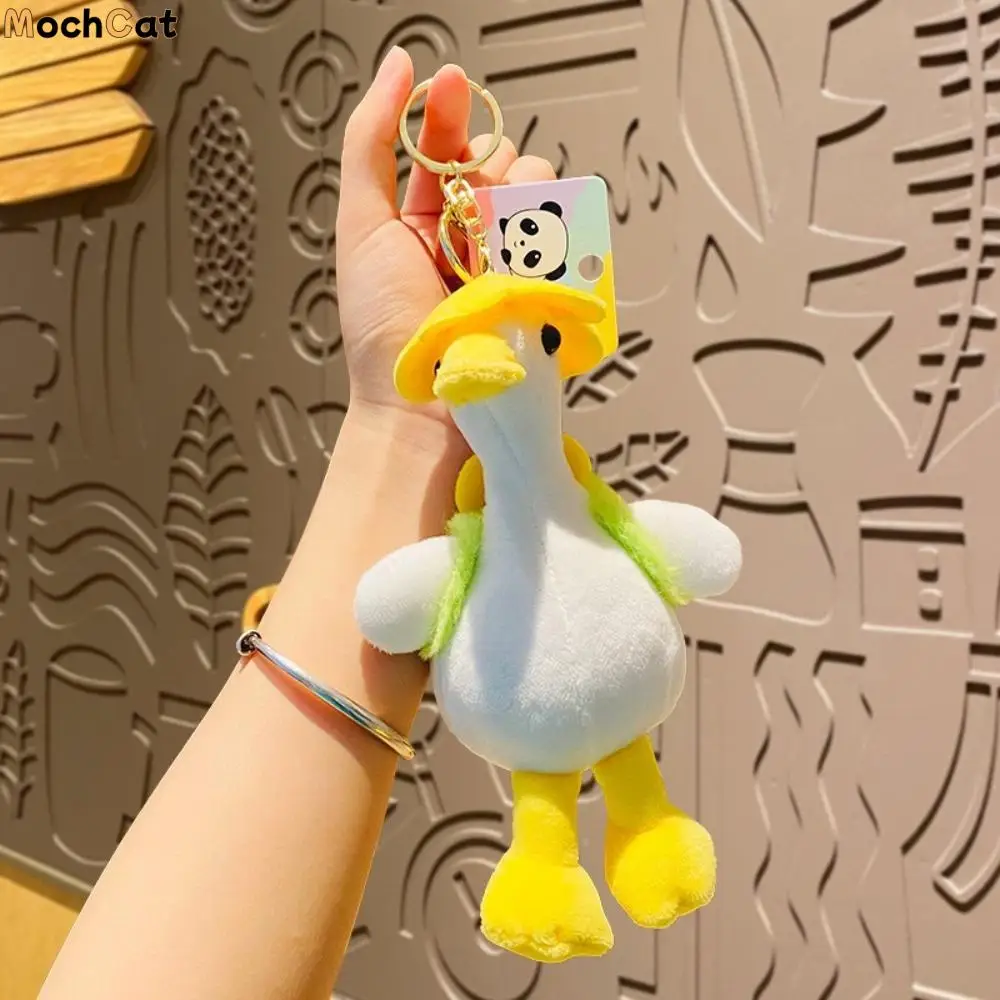 

Car Key Ring Plush Doll Cartoon Duck Pendant Cartoon Cute Duck Plush Keychain Funny Creative Stuffed Plush Toys Key Ring Kids