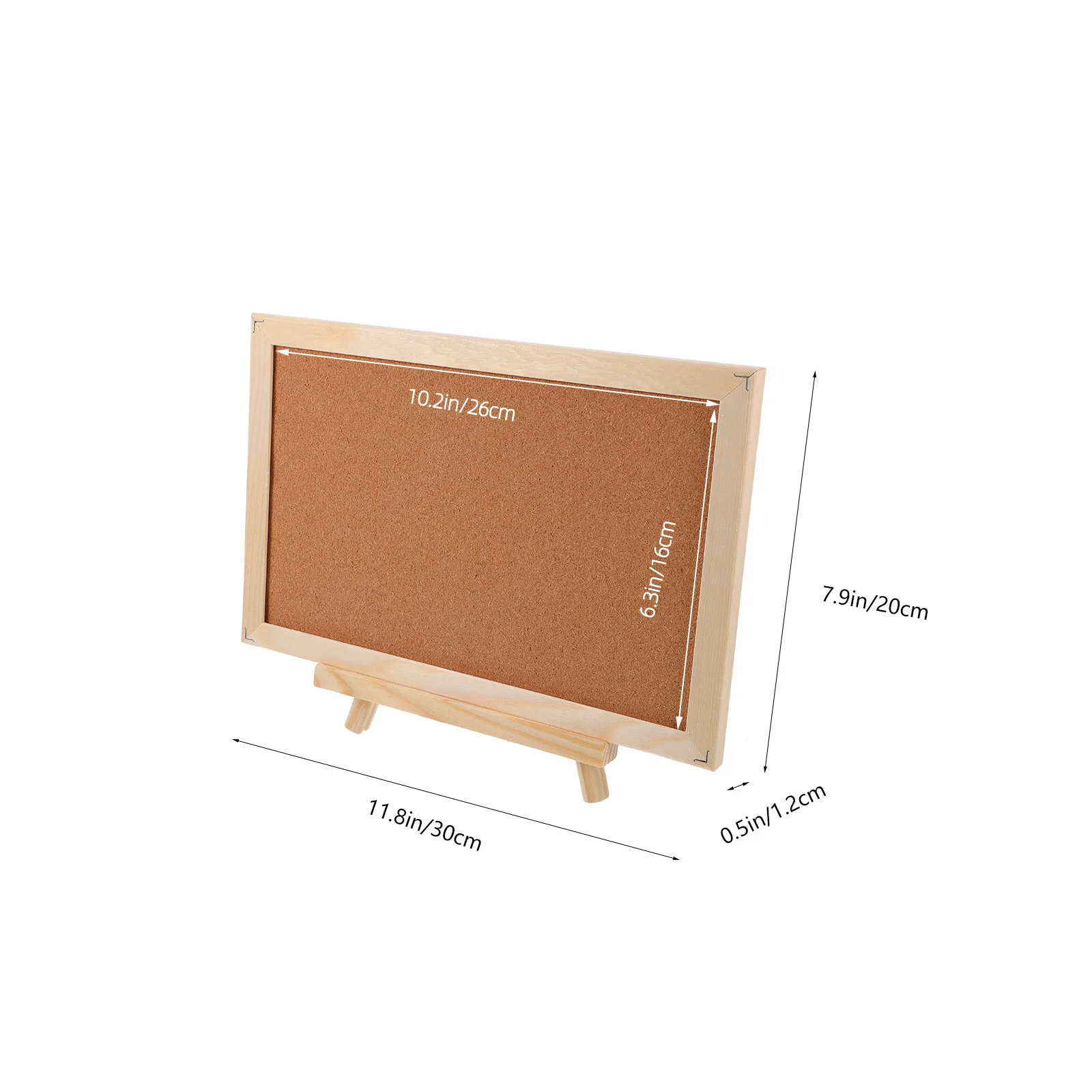 Wood Frame Home Message Bulletin Framed Memo Cork Bulletin Display Cork Display Memo Notice Board Notice Board