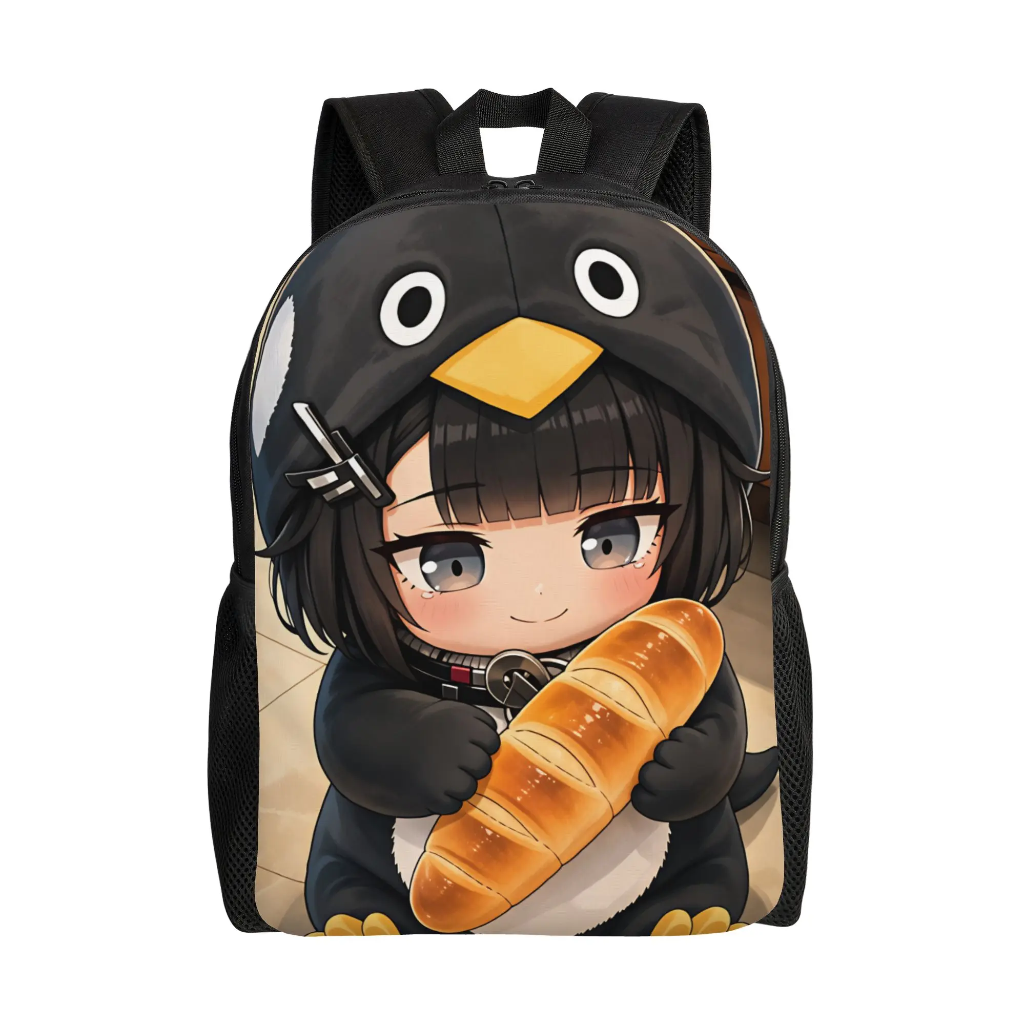 Gugu Gaga Penguin  Backpack  Travel Backpacks Women Men Custom Large High School Bags Leisure Rucksack