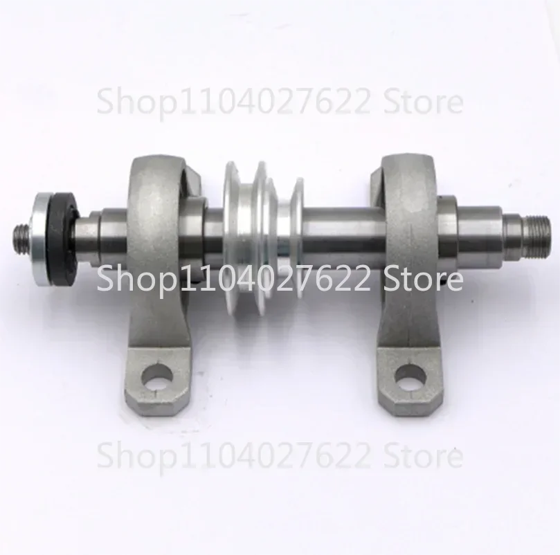 M14x1mm M14 Thread Spindle Shaft Bar Shank Pulley Bearing DIY Wood Lathe Cutter Headstock Fit Chuck K01-50 K02-50 K01-65 K02-65