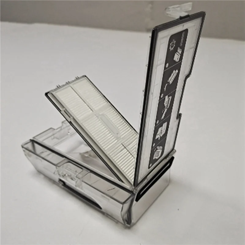 ชิ้นส่วนในครัวเรือน 2X สําหรับ Roborock S7 S7MAXV T7S T7S Plus ใหม่ฝุ่นกล่องเครื่องดูดฝุ่นชิ้นส่วนหุ่นยนต์หุ่นยนต์ถังขยะกล่องกรอง