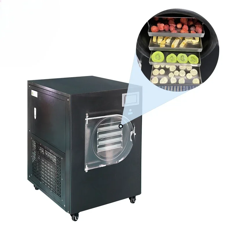 3Kg 6kg 10kg fruit wire drawing machine price small mini laboratory vacuum freeze drying equipment household food freeze dryer