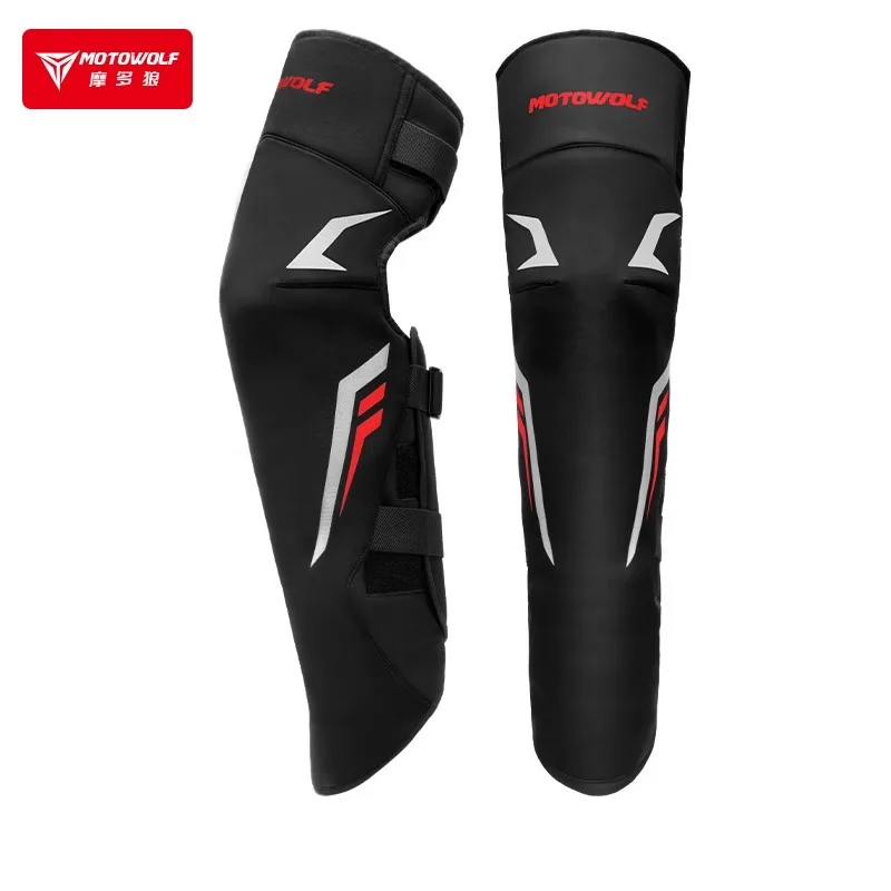 MOTOWOLF Four Seasons Motorcycle Knee Protectors Riders Are Equipped with Leg Protectors for Wind Protection and Warmth