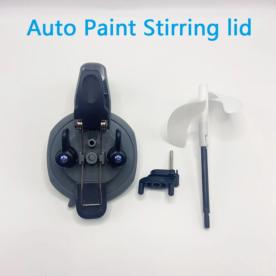 1L Auto Paint Stirring lid Mixing Stirrer Cover Used For Car Paint Color Mixing Machine Paint Mixing Mate Can Lid Stirring Tool