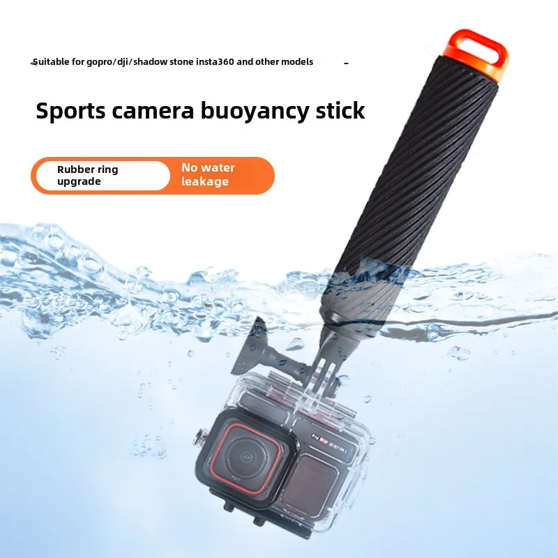 Portátil flexível câmera esportiva monopé suporte do telefone móvel mini selfie vara tripé à prova dwaterproof água para gopro dji instan 360 universal