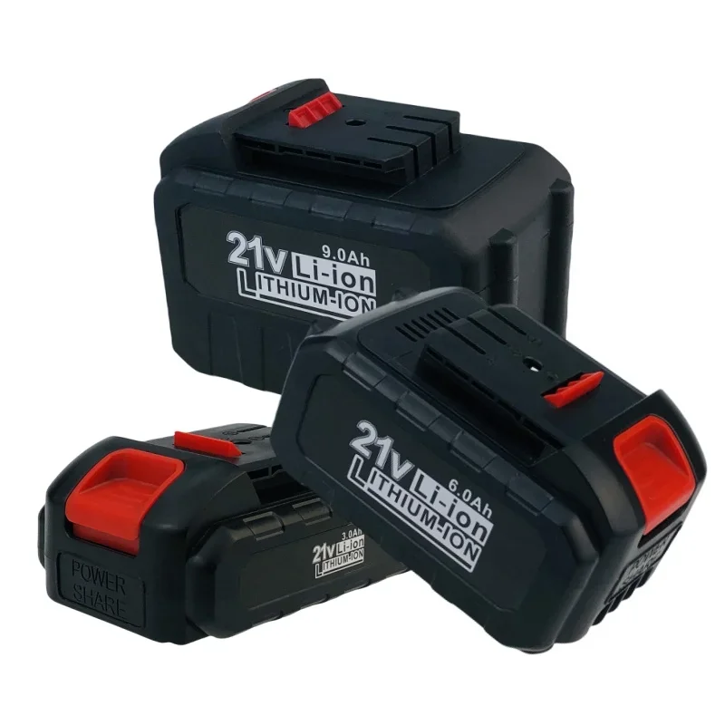 Lithium-Ionen-Akku, 21 V, 3000/6000/9000 mAh, wiederaufladbarer Elektrowerkzeug-Akku, geeignet für Dayi Akku-Elektroschrauber, Auto-Schlagschrauber