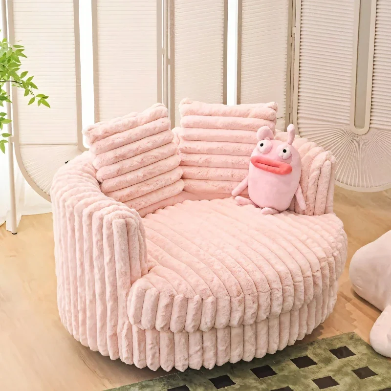 

Cute Lazy Living Room Sofas Puffs Ergonomics Relaxing Cute Living Room Sofas Women Minimalist Muebles Postmodern Home Furniture