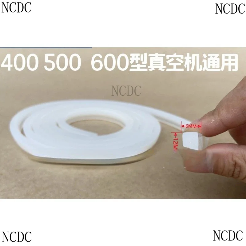 Vacuum Packaging Silicone Strip DZ400 500 600 Transparent Lid Seal Ring