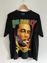 Bob Marley Rastaman The Legend Tuxedo Vintage 90'S Rare T Shirt