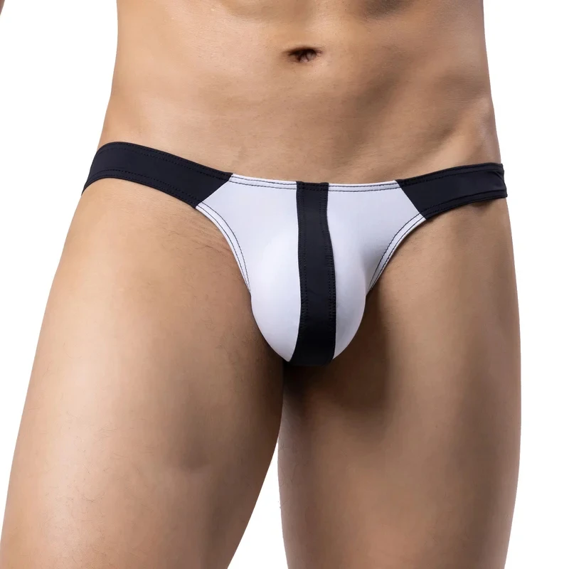 Men Bikini Sexy Swimwear Man Swim Thong Swimsuit Sunga Surfing Swimming Shorts T-back Water Sport Wear Bath Suit Beachwear