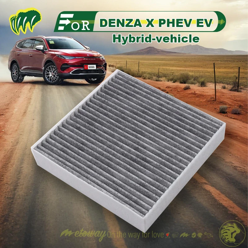 For DENZA X PHEV EV Hybrid-vehicle Car Cabin Air Conditioner Filter Auto Climate Control Gases Replace Accessories