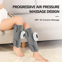 Electric Leg Massager Blood Circulation USB Rechargeable 3 Modes Air Pressure Calf Massager Machine Beautiful Legs Muscle Relax