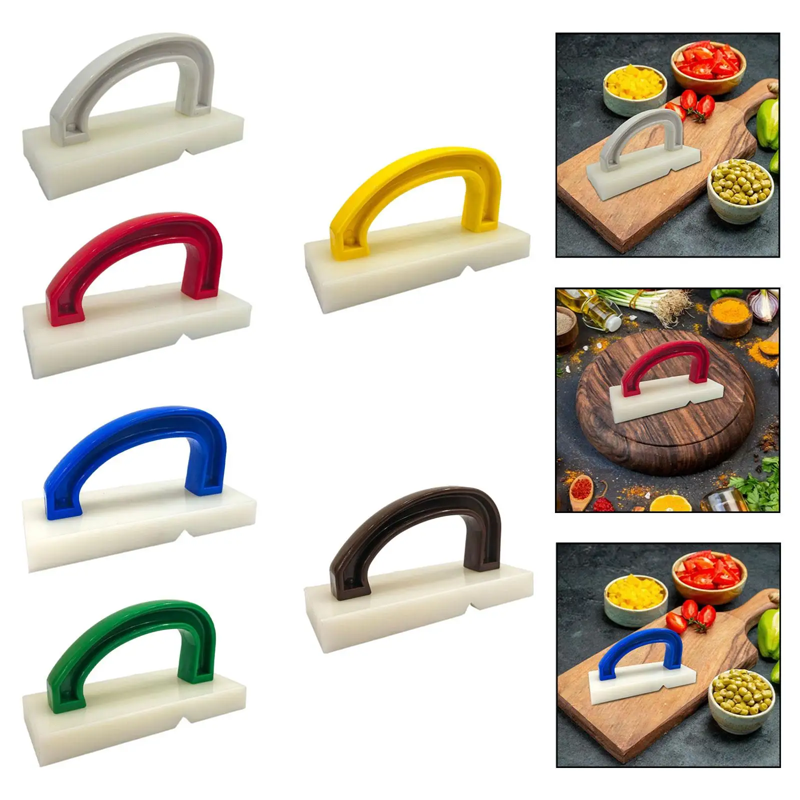 

Chopping Board Scraper Plastic Cleaning Planer with Metal Blade for Cutting Board Restoration Home Restaurant Use