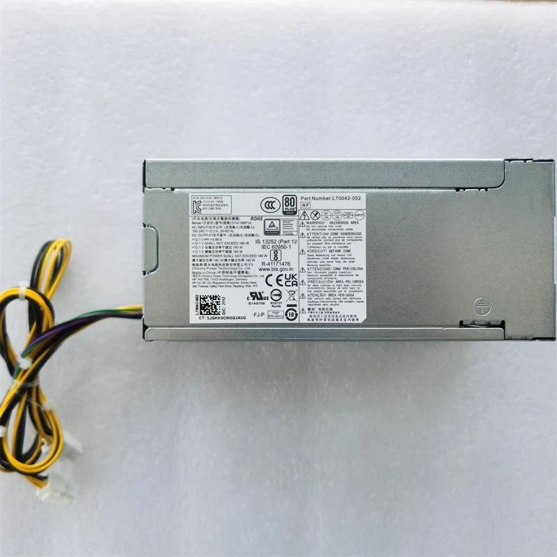 Original For HP 280 Pro G3 MT 180W Power Supply L70042-002 D19-180P1A L70042-004 PCK017 High Quality