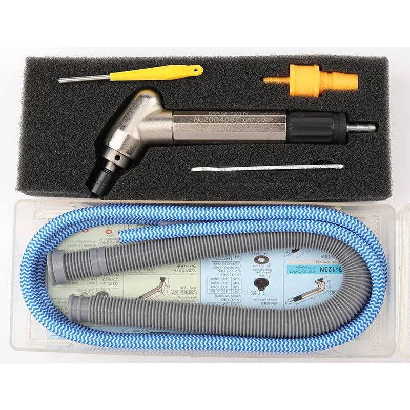 Pneumatic grinding machine 121N Pneumatic polishing machine 90 degrees right angle 45 elbow trimming 093N wind grinding pen 123N