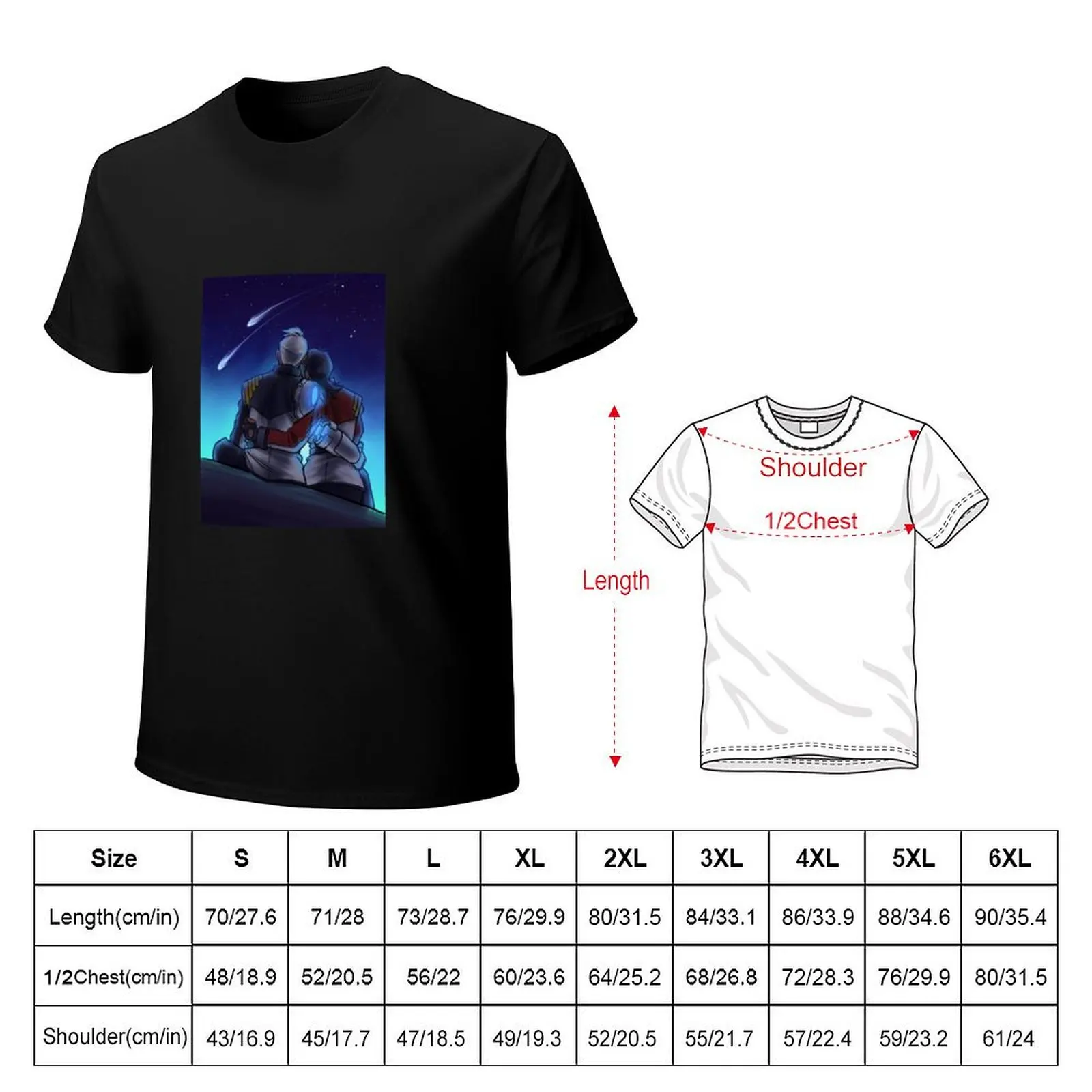 Sheith Stargazing T-Shirt kawaii clothes man clothes cotton graphic tees mens graphic t-shirts big and tall