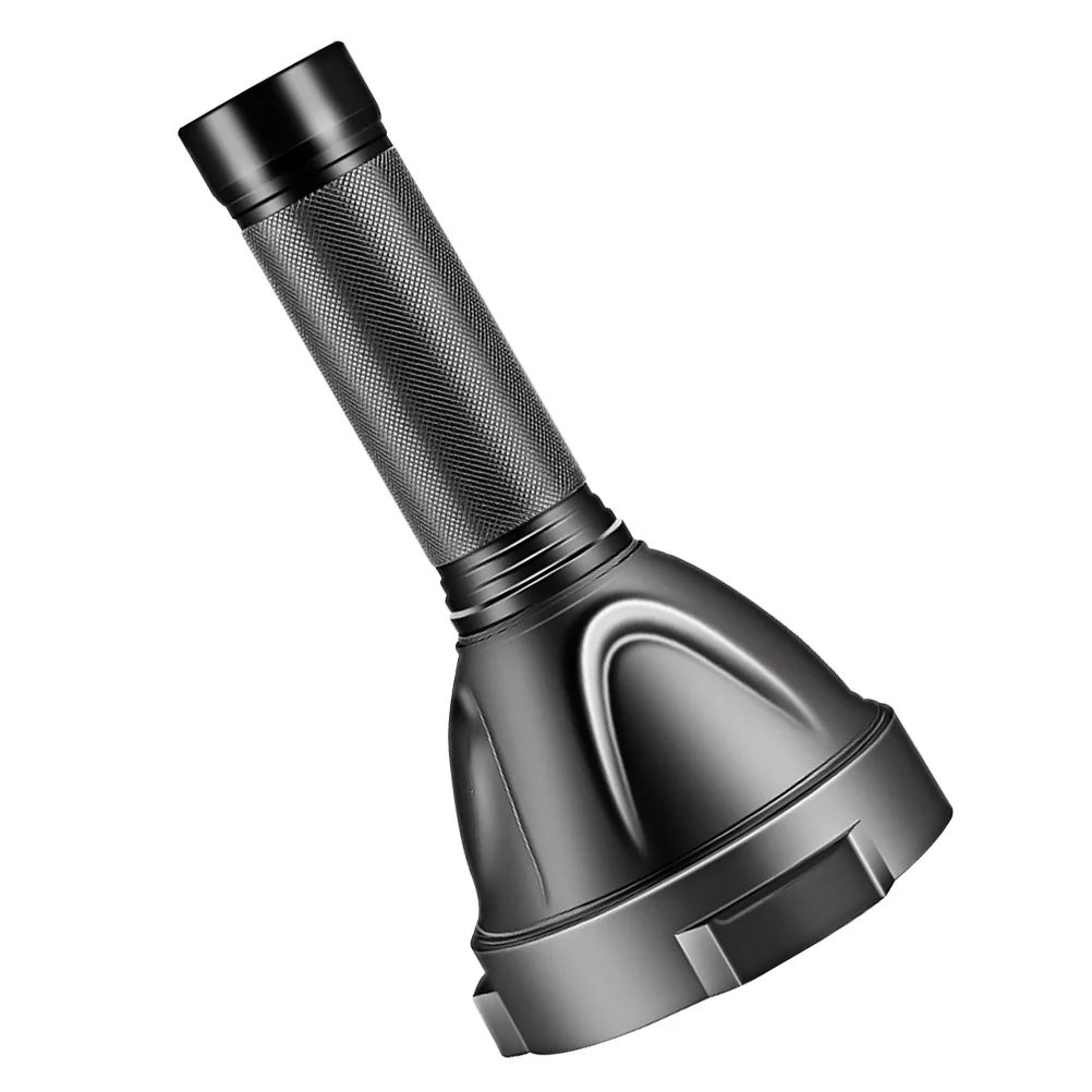 

Multifunctional Outdoor Camping Flashlight Aluminum Alloy Waterproof Drop Resistant Convex Lens Focusing 3 Modes LED Flashlight