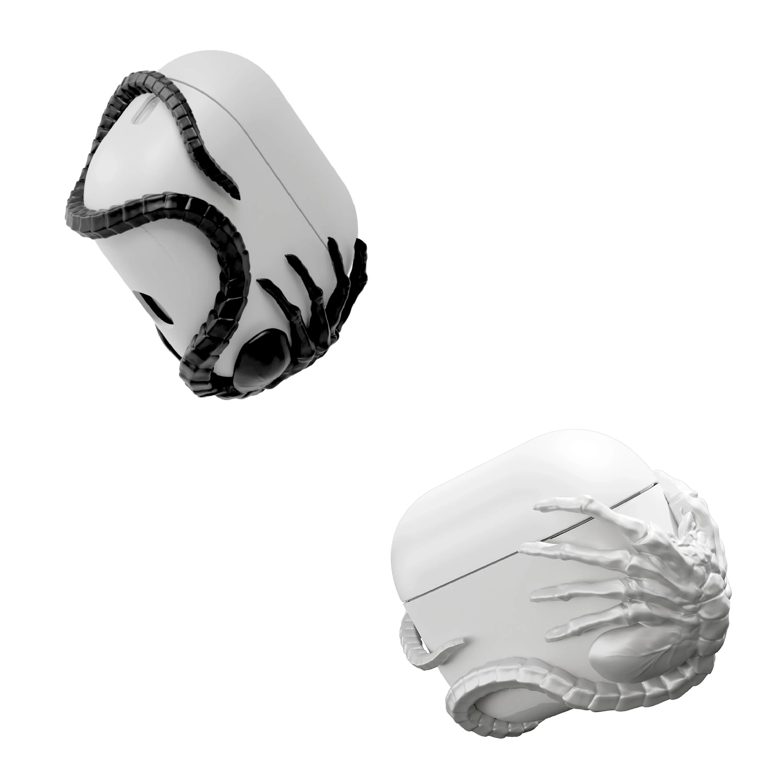 

Original design, small face-holding worm, suitable for AirPods, 3D printing headphone case, alien design