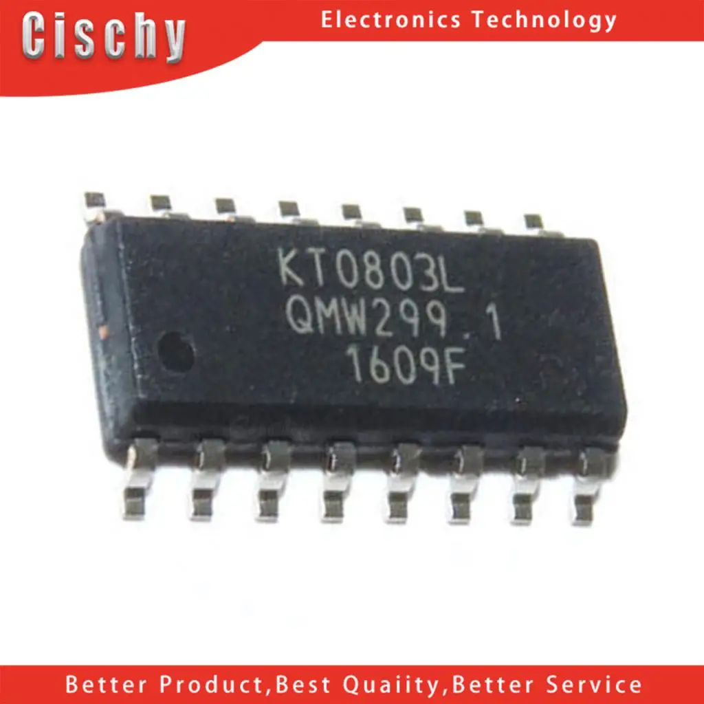 

5pcs/lot KT0803 SOP16 KT0803L SOP-16 FM stereo launch chip In Stock