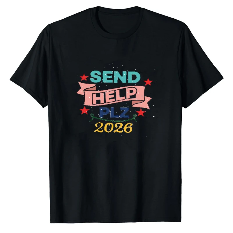 Send Help Please Digital Download Happy Lunar New Year  Unisex Shirt Png Hello Printable Sublimation Crewneck Casual Style Tee
