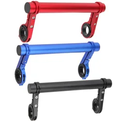 Soporte Extendido para manillar de bicicleta, barra de montaje para Faro de bicicleta, soporte para ordenador, estante de soporte de lámpara, soporte de fibra de aleación, 10/20/30cm