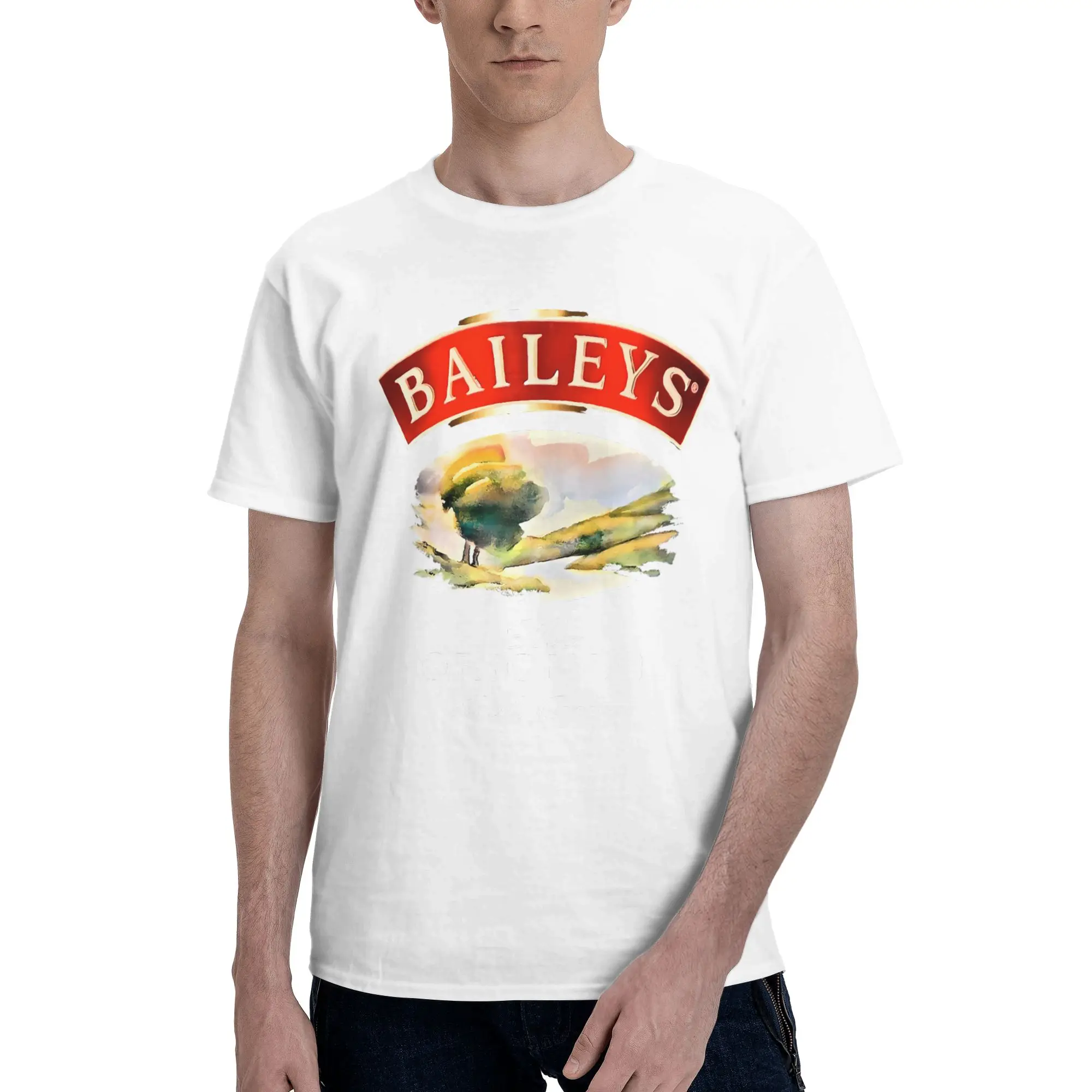 Baileys CreamIrish Lazy Style Reversible T-shirt Japanese Style Lazy Tees