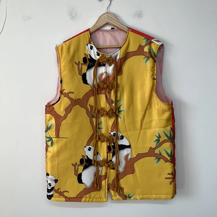 Edition-limitee-taille-l-imprime-panda-tendance-personnalise-nouveau-style-chinois-costume-tang-gilet-fin-en-coton-pour-homme-costume-national