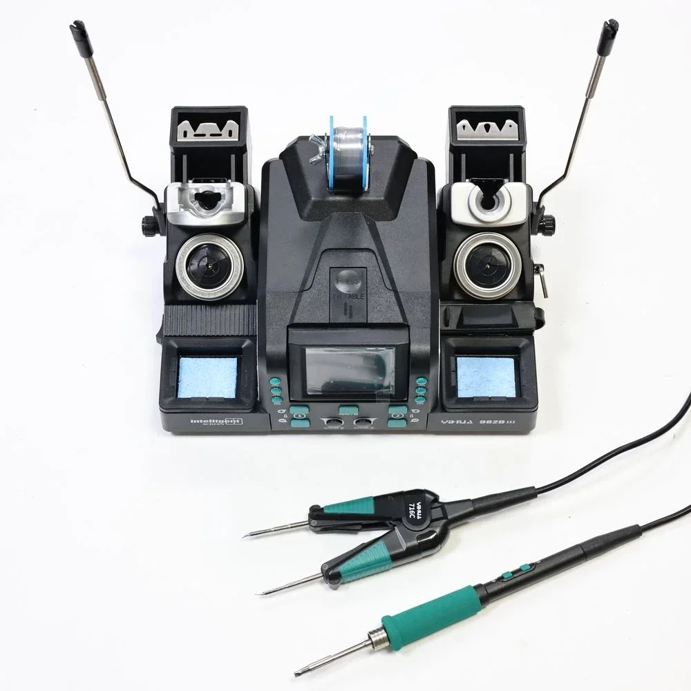 

982D-III with C245 Tip Soldering Iron Station with digital Display PCB/Microscope Repair Tool