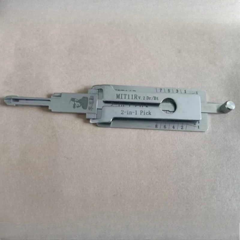 

1PC Lishi MIT11Rv.2 2in1 Decoder and Pick Designed for Mitsubishi for Souest for Chrysler for Dodge Lock Picking Tool Car Ganzua
