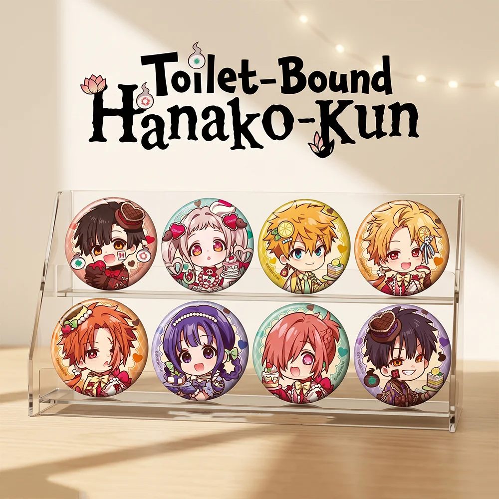 Anime Toilet‑Bound Hanako‑kun Hanako Nene Kou Badge Kawaii Keychain Cute Keyring Bag Decor Lapel Pin Accessory Collectible Gift
