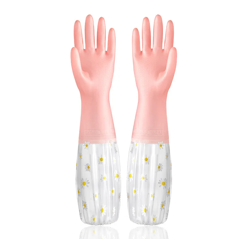 1 Pair Of Thermal Dishwashing Gloves, Thick And Durable, Waterproof Non-slip