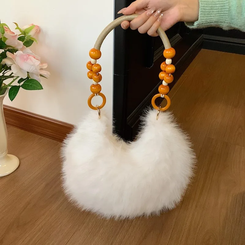 Faux Fur Tote Bag W… - image