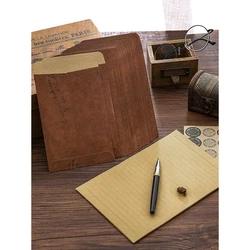 10/20/50/100 pcs Vintage Style C6 Reddish brown Paper Envelopes Ideal for Letters, Cards, and Small Gifts, Handcrafted