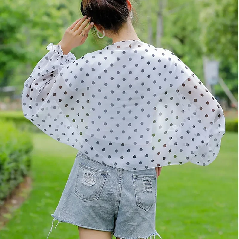 Frühling Sommer Chiffon Sonnencreme gefälschte Kragen Kleidung Schal im Freien Reiten Cashew-Druck Sonnenschutz Ärmel Seide Schal Wrap