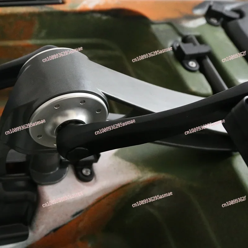 Kayak pedal system accessories, fishing boat aluminum alloy pedal, single boat pedal power accessories