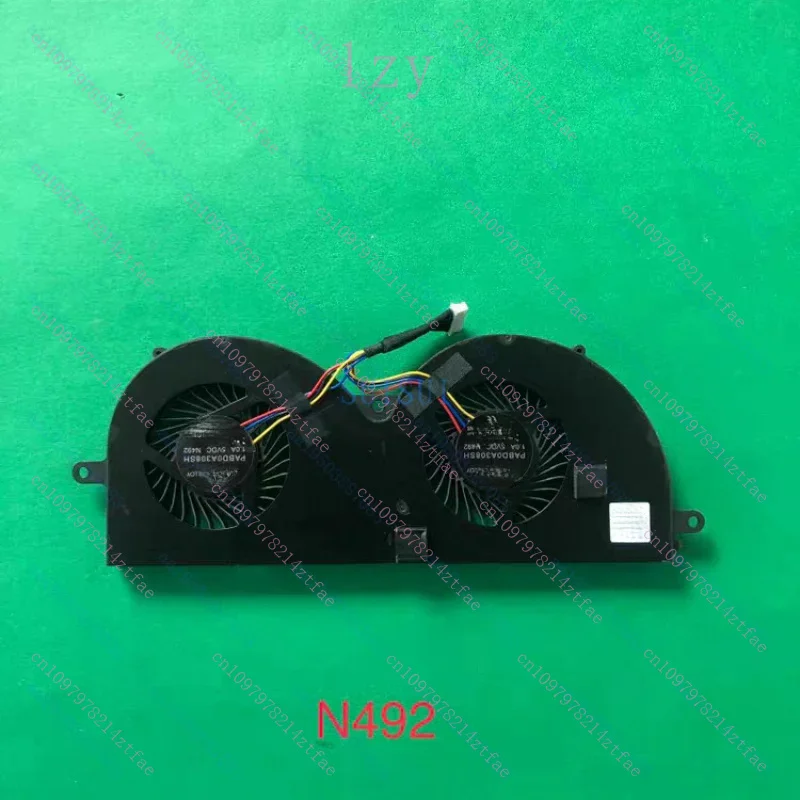 95%new For MSI for Titan GT77 MS-17Q1 COOLING FAN DC5V 1.0A PABD0A308SH-N492