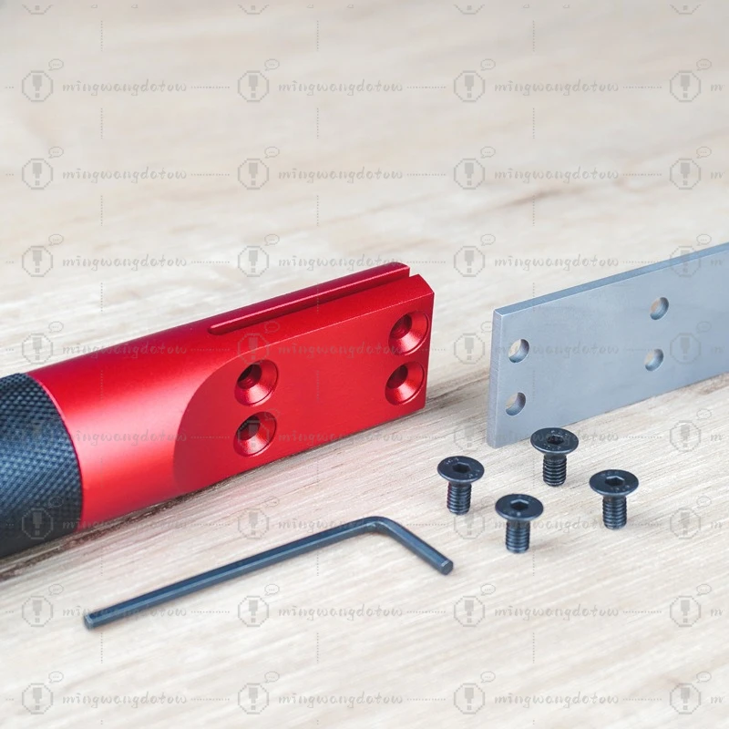 65Mn Manganese Steel Wood Lathe Cutoff Knife, Heavy Duty Wood Turning Parting Tool for Woodworking Cutting Separating