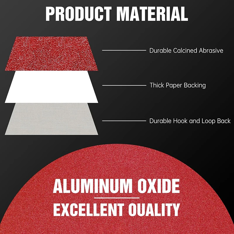 5 Polegada 8 furos 125mm lixa forma redonda discos de lixamento gancho laço lixa folha lixadeira polimento discos abrasivos