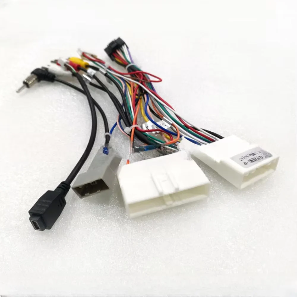 Car 16 PIN Android Radio Power Cable Adapter With Canbus Box NS-SS-04A For Nissan Qashqai X-TRAIL Kick NP300 Rouge Navara Micra