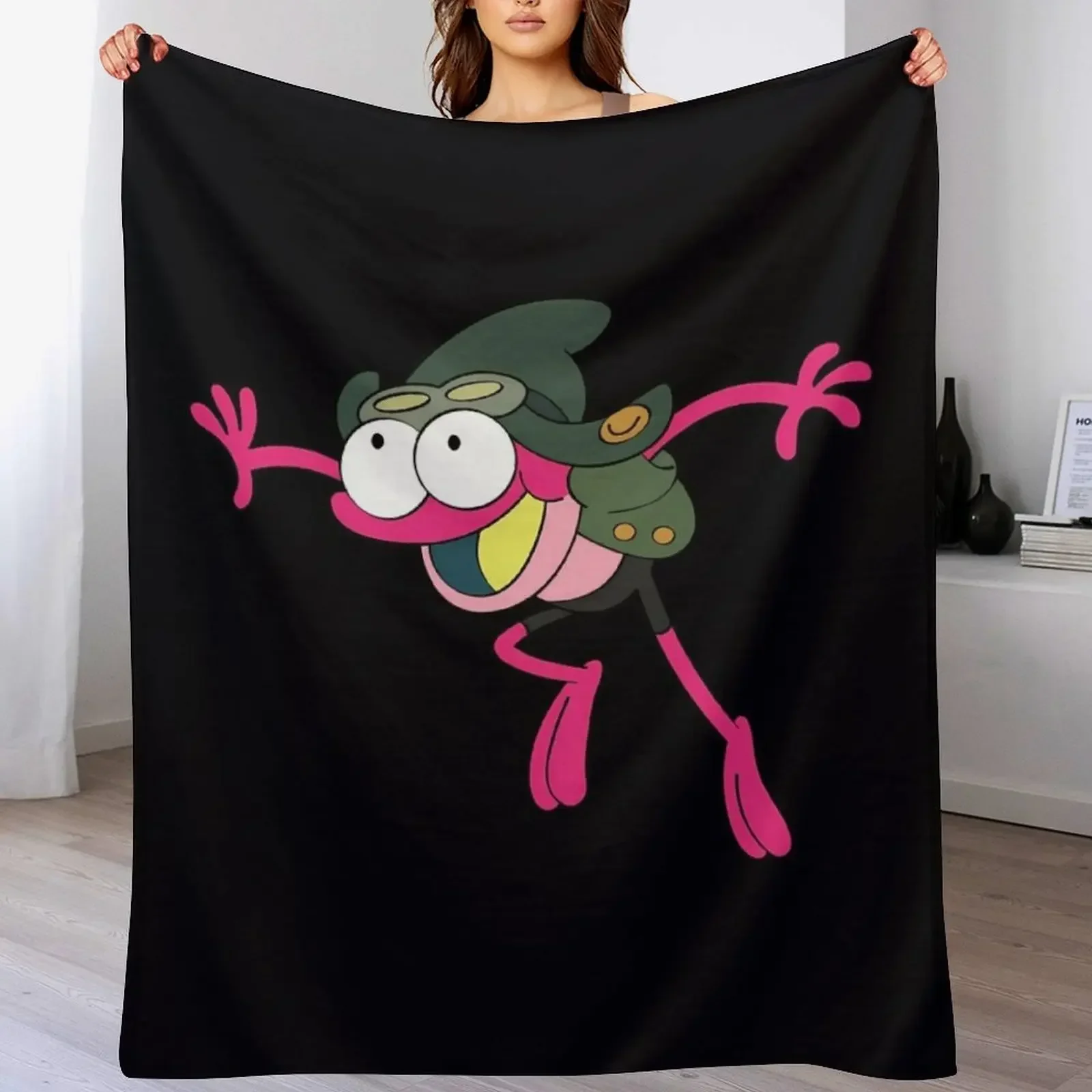 Amphibia Sprig Jump Throw Blanket Retros For Decorative Sofa Luxury Brand christmas decoration Blankets