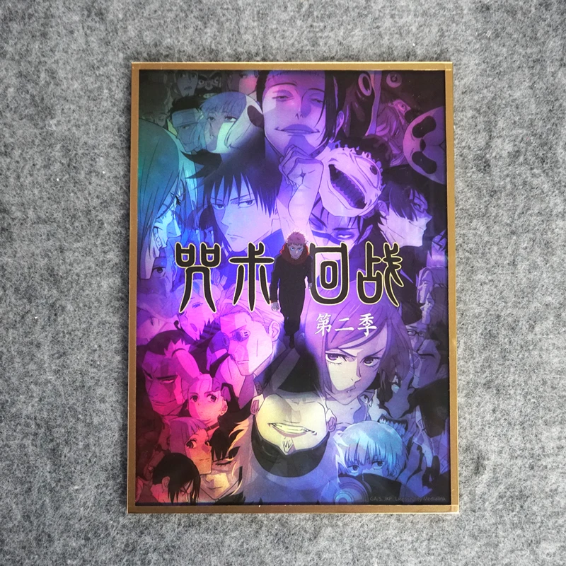 

Anime Game Jujutsu Kaisen Geto Suguru Satoru Gojo The Second Quarter Cosplay Acrylic Laser Coloured Paper Christmas Gift