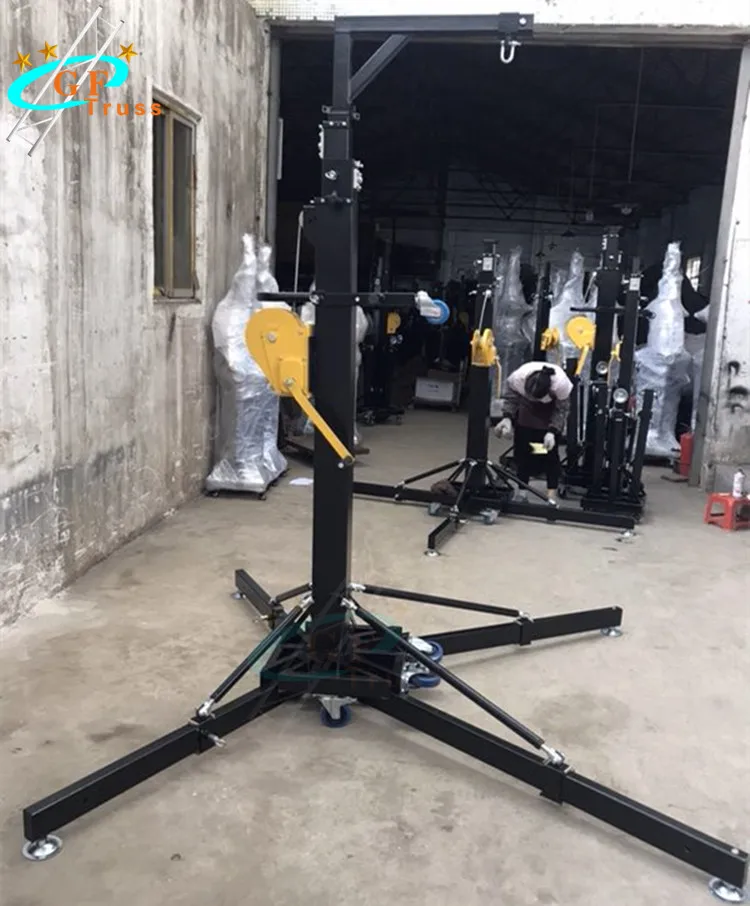 Line Array Speaker Truss Crank Stand Heavy-duty Elevator Tower Crank Stand